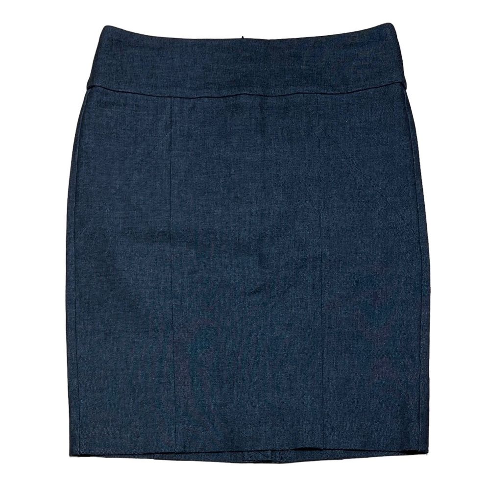 Banana Republic Women's Grey Zip Pencil Skirt Size 6 Stretch
